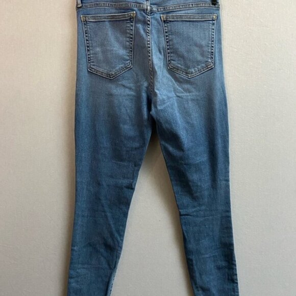 Denim x Alexander Wang Whip High Wasted Skinny Jeans - Size 28 - Picture 3 of 12